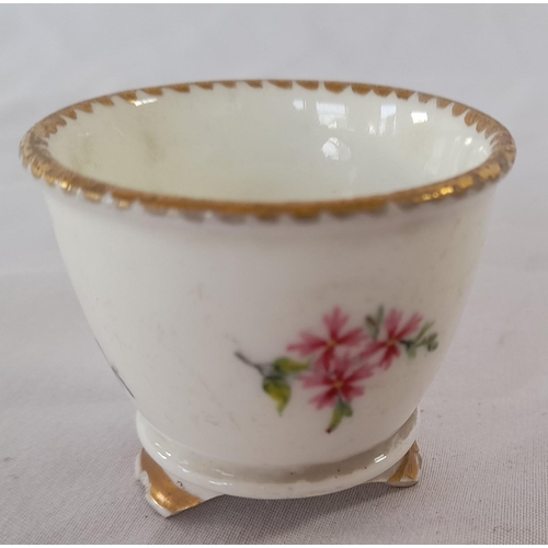 351A - A Group of Floral and Gilt Decorated Antique Chinaware including a Meissen Jug.