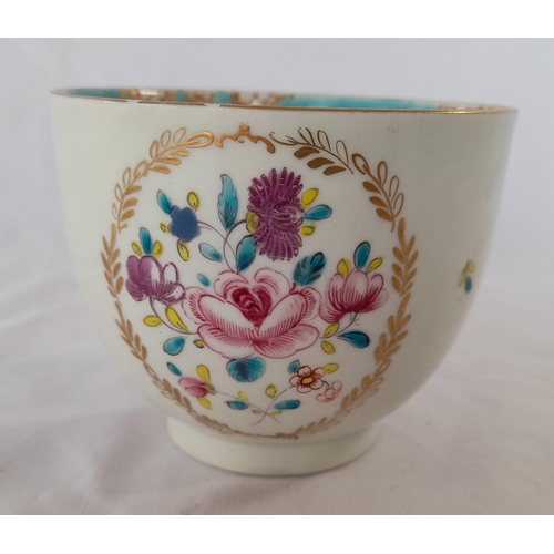 351A - A Group of Floral and Gilt Decorated Antique Chinaware including a Meissen Jug.