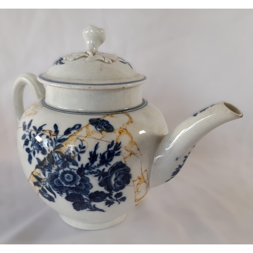 93A - A Collection of Blue and White Chinaware including Royal Worcester.