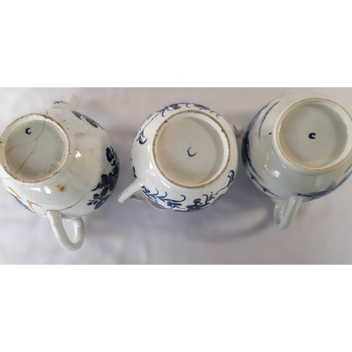 93A - A Collection of Blue and White Chinaware including Royal Worcester.