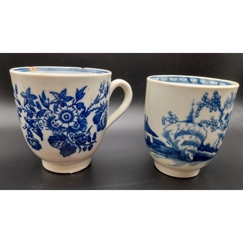 93A - A Collection of Blue and White Chinaware including Royal Worcester.