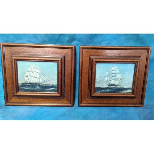 827 - A Collection of Nautical Themed Paintings and Engraving