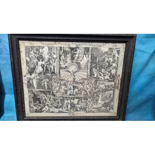 830 - 3 x Framed Engravings