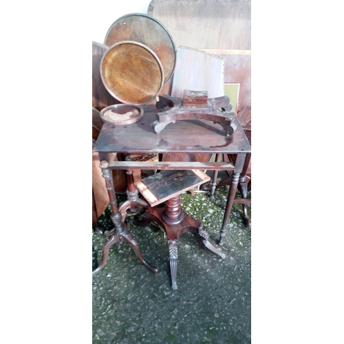 1300 - A Large Quantity Of Furniture Parts Including Table Tops,Table Bases,Chairs Spindles And More