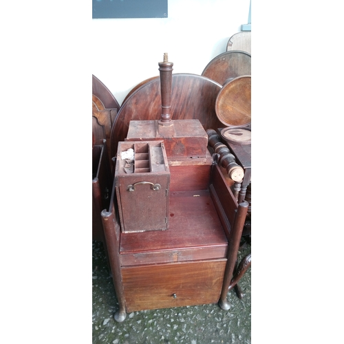 1300 - A Large Quantity Of Furniture Parts Including Table Tops,Table Bases,Chairs Spindles And More