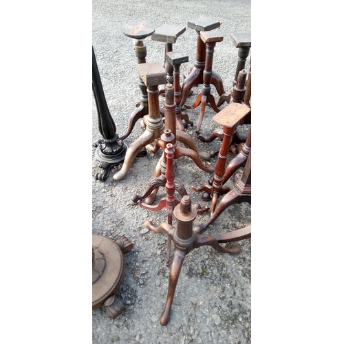 1300 - A Large Quantity Of Furniture Parts Including Table Tops,Table Bases,Chairs Spindles And More