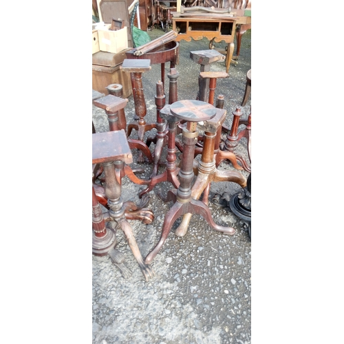 1300 - A Large Quantity Of Furniture Parts Including Table Tops,Table Bases,Chairs Spindles And More