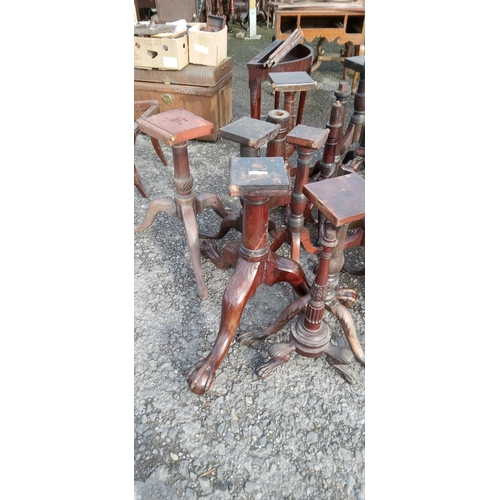 1300 - A Large Quantity Of Furniture Parts Including Table Tops,Table Bases,Chairs Spindles And More