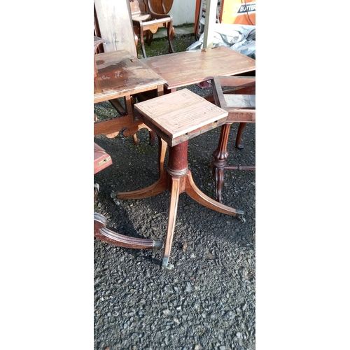 1300 - A Large Quantity Of Furniture Parts Including Table Tops,Table Bases,Chairs Spindles And More