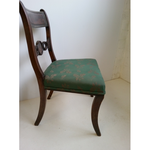 790 - A Set Of 4x Upholstered Side Chairs.
79cm High,48cm Wide,40cm Deep