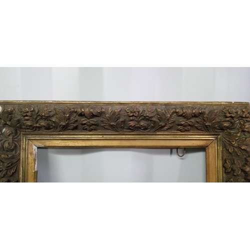 1297 - 3 x Gilt Effect Picture Frames,Largest is 81cm High x 63cm Wide