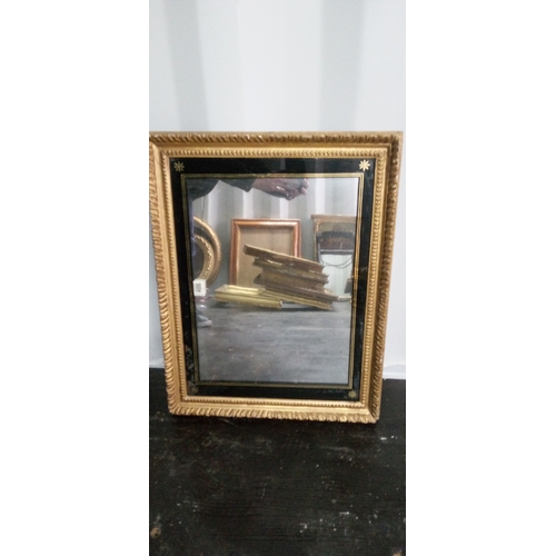 1294 - 3x Gilt Effect Framed  Mirrors (one octagonal)
largest Measures 60cm X 50cms