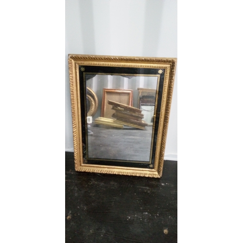 1294 - 3x Gilt Effect Framed  Mirrors (one octagonal)
largest Measures 60cm X 50cms