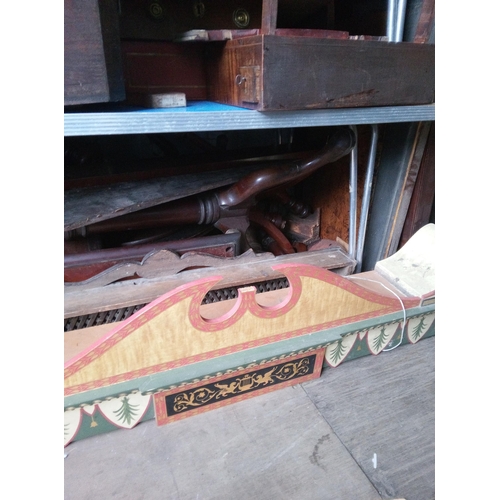 1299 - A Large Selection of Antique Drawers, Table Tops and Misc. ,Parts