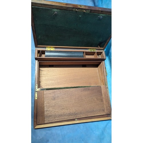 775 - An Antique Writing Slope/ Box