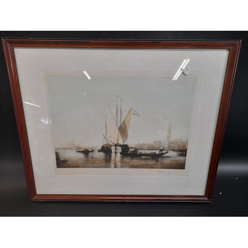 751 - A Framed Print by William Frars titled 