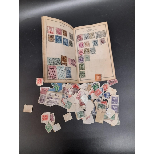 518 - A Large Collection of Coins, Stamps, Banknotes and Oddments including postcards and photographs of a... 