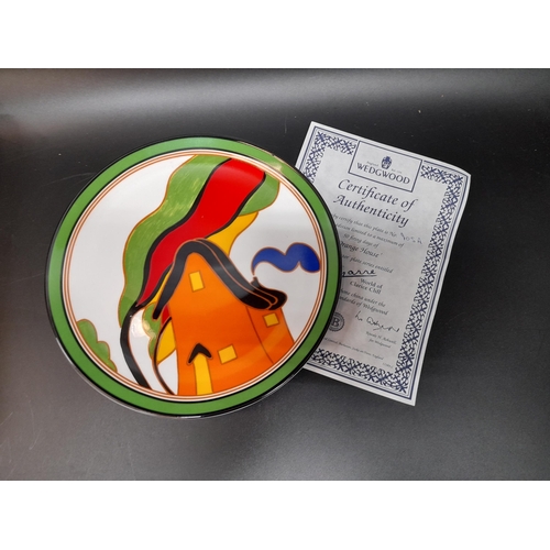 205 - A Quantity of Clarice Cliff Collectors Plates with Certificates.