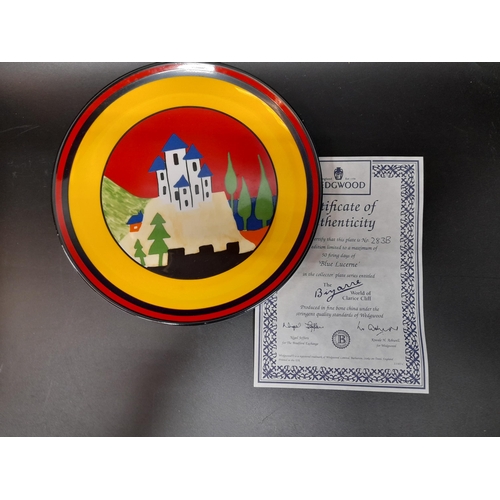 205 - A Quantity of Clarice Cliff Collectors Plates with Certificates.