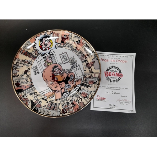 206 - A Collection of Dennis the Menace Collectors Plates.