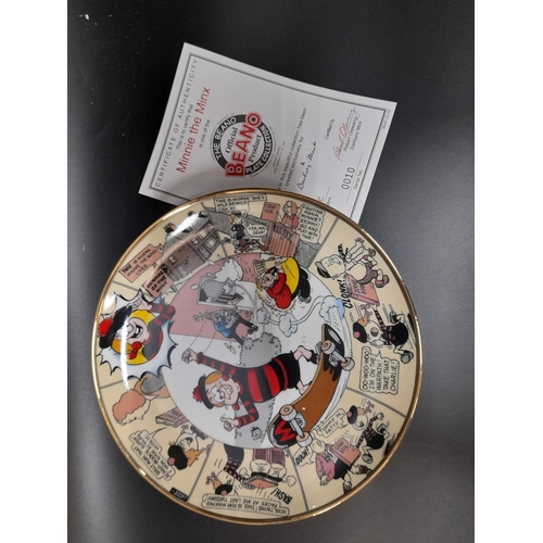 206 - A Collection of Dennis the Menace Collectors Plates.