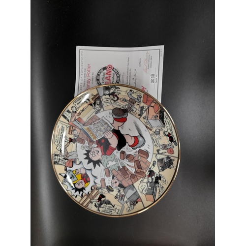 206 - A Collection of Dennis the Menace Collectors Plates.