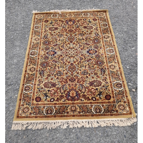 214 - A Patterned Rug 140x 200cm