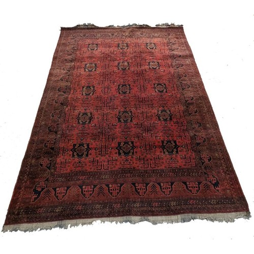 115 - A Handmade Afghan Carpet, 280 x 200 cm.