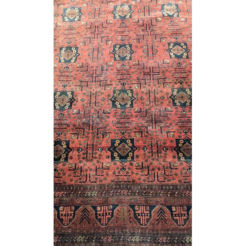 115 - A Handmade Afghan Carpet, 280 x 200 cm.