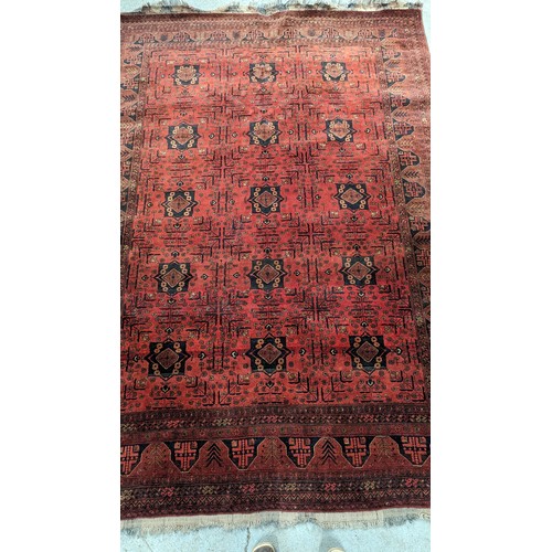 115 - A Handmade Afghan Carpet, 280 x 200 cm.