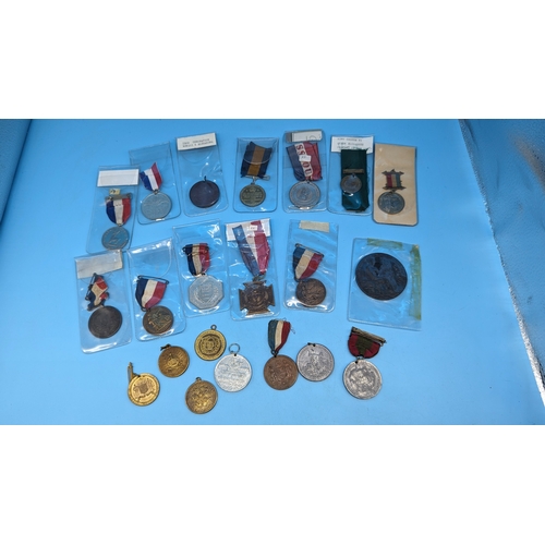 591 - A Large Collection of Coronation and other Medals, Edward VIII, George VI, George V.