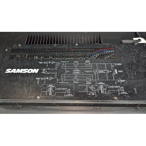 844 - A Samson Servo 260 Studio Amplifier, 130 Watt.