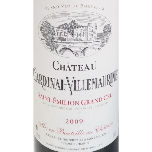 302 - 6 Bottles of 2009 Villemaurine - Saint Emilion Grand Cru