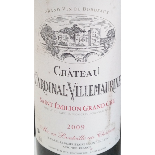 306 - 5 Bottles of 2009 Villemaurine - Saint Emilion Grand Cru