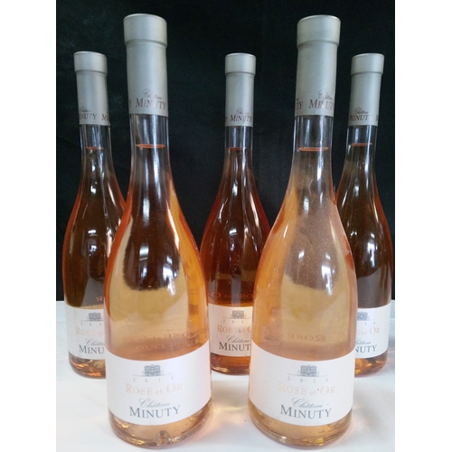 309 - 5 Bottles of 2014 Chateau Minuty 'Rose et Or'