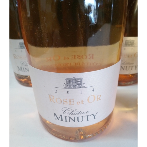 309 - 5 Bottles of 2014 Chateau Minuty 'Rose et Or'