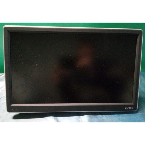 826 - Avtex 16 Inch Digital LED TV, Wall mounted with remote (no stand and no power cable) - Model Number ... 