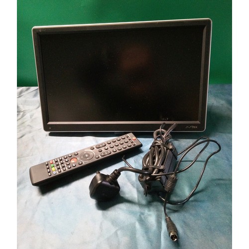 827 - Autex 16 Inch LED TV -wall mounted with with remote and power cable (no stand) Model Number L68DRS