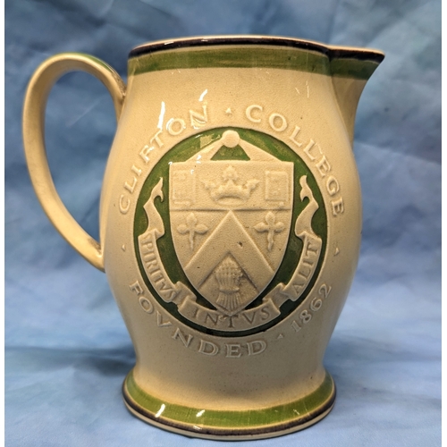 128 - No. 60 of 300 Limited edition jugs commemorating Dr. John Percival - Headmaster of Clifton College B... 