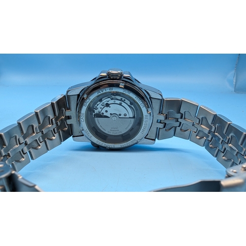 450 - An AVI-8 automatic watch with s/s strap