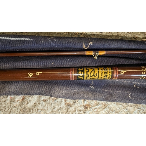 46 - A Hardy Fibalight Jet 275cm (7ft) Fishing rod