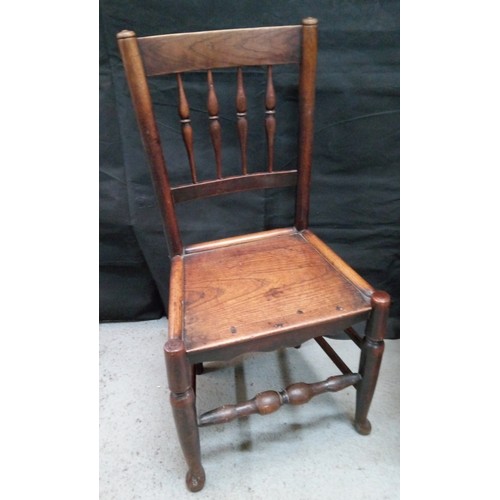 473 - Three Assorted Antique Chairs.