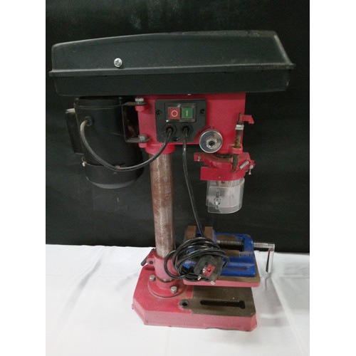 1598 - Clarke Metalworker Pillar Drill with clamp