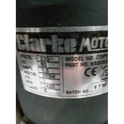 1598 - Clarke Metalworker Pillar Drill with clamp