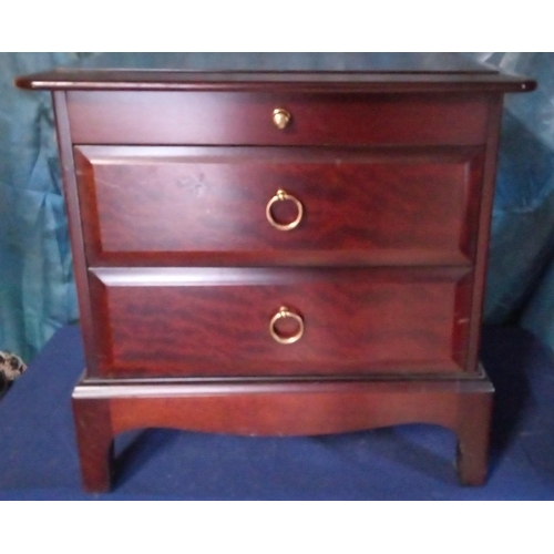 1107B - Stag 2 drawer bedside cabinet