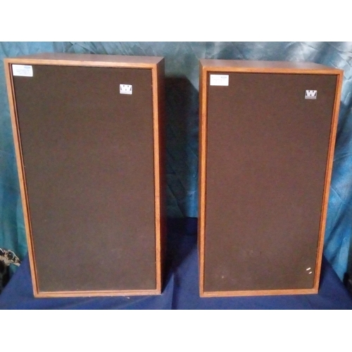 874 - A pair of Wharfedale Glendale speakers