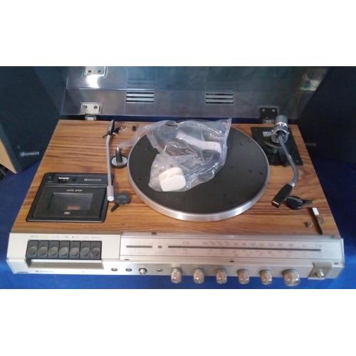 888 - A Hitachi STD-120 Record Player with Radio and tape