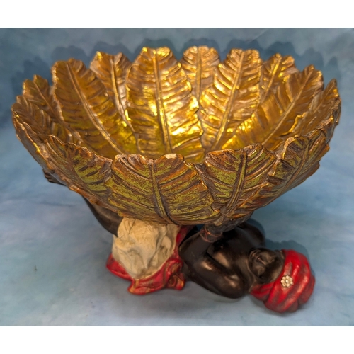 34 - An African Themed Table Centrepiece Bowl x 2