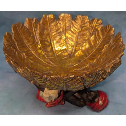 34 - An African Themed Table Centrepiece Bowl x 2