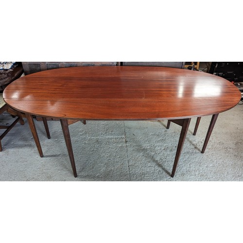 138 - An Irish Wake Table - 215 x 115 x 75 open - 215 x 50 x 75 closed.